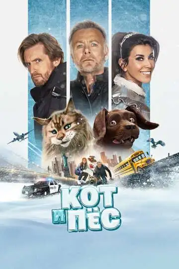 Постер Кот и пёс